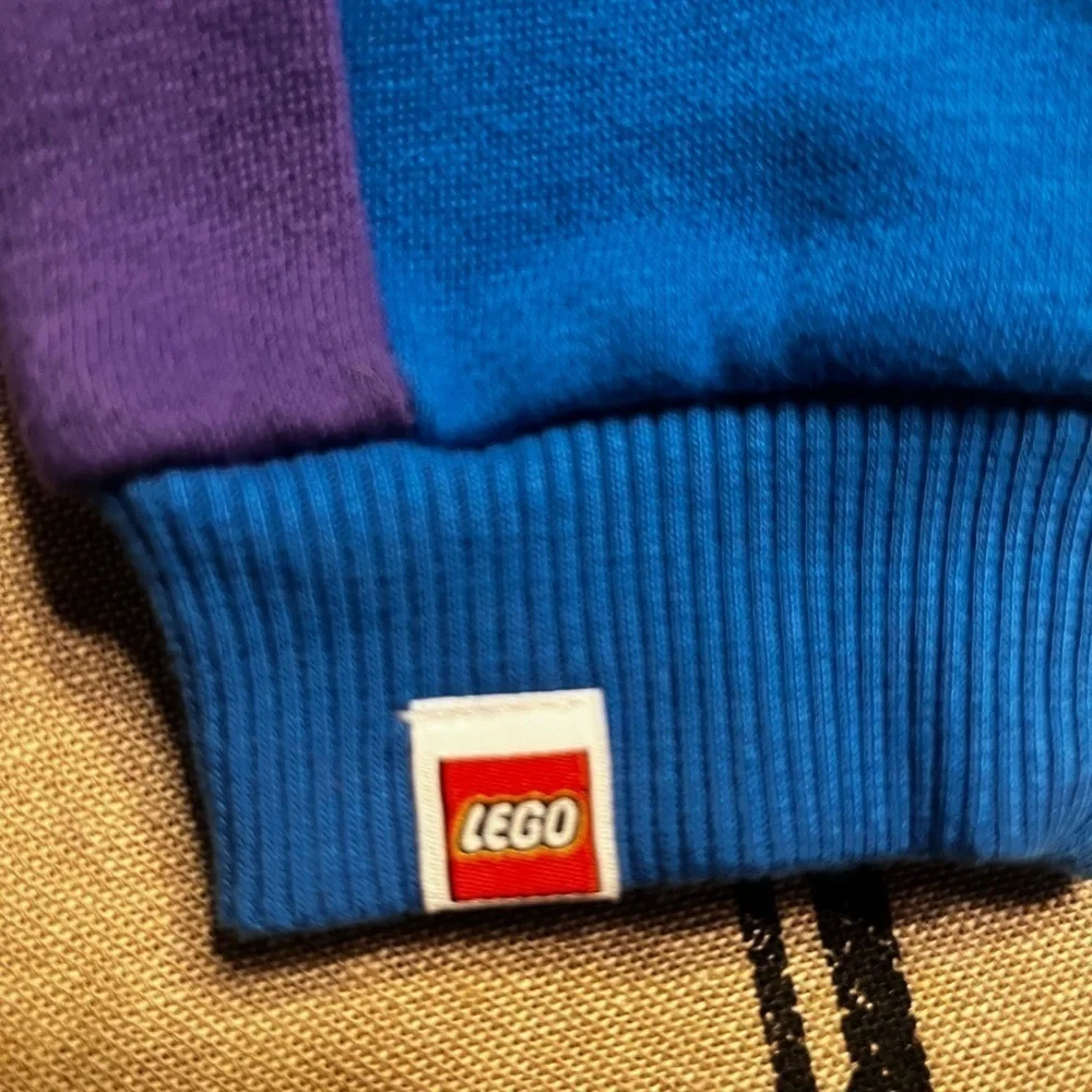 LEGO newborn jogger set in royal blue with purple accents